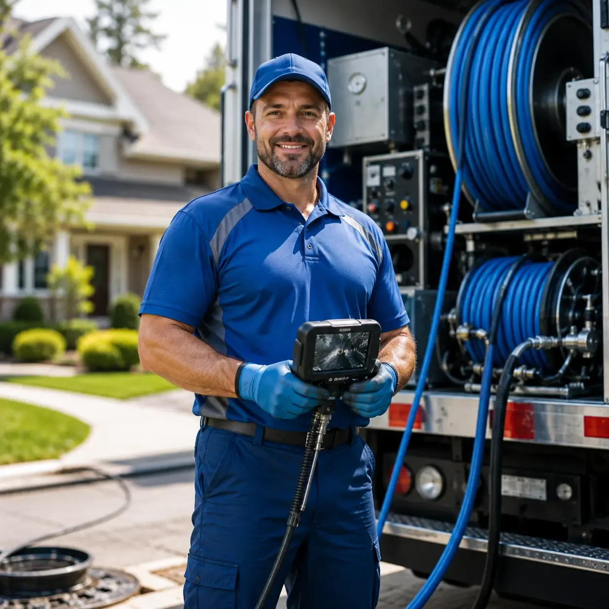 Local outdoor drain cleaning specialists in Quinton, OK